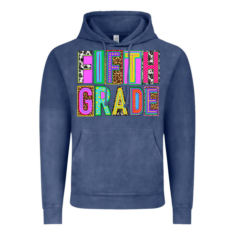 Fifth Grade Vintage Hoodie by NancyCooperArtShop | Teevron