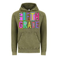 Vintage Olive fifth grade Vintage Hoodie - NancyCooperArtShop