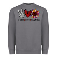 Storm peace love sunflower Heavyweight Sweatshirt - Bettercallsaul