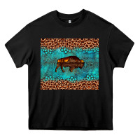 Black bison leopard gemstone Heavy Core Tee - Artiststas