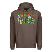 Coffee One lucky Nurse St. Patrick's Day Premium Hoodie - CowGirlArtShop
