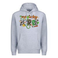 Heather Grey One lucky Nurse St. Patrick's Day Premium Hoodie - CowGirlArtShop