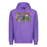 Purple One lucky Nurse St. Patrick's Day Premium Hoodie - CowGirlArtShop