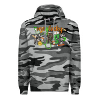 Slate Camo One lucky Nurse St. Patrick's Day Premium Hoodie - CowGirlArtShop
