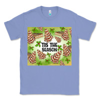 Colony Blue tis the season christmas tree cake Classic Tee - MaliasSmallBusiness