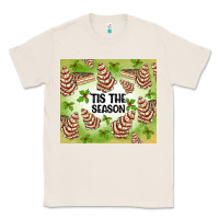 Natural tis the season christmas tree cake Classic Tee - MaliasSmallBusiness