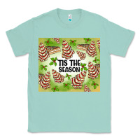 Seafoam tis the season christmas tree cake Classic Tee - MaliasSmallBusiness