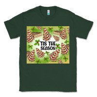 Sports Green tis the season christmas tree cake Classic Tee - MaliasSmallBusiness