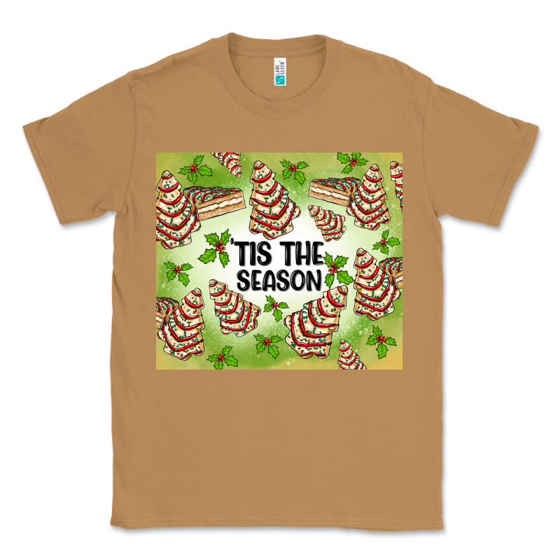 Tis The Season Christmas Tree Cake Classic Tee by MaliasSmallBusiness | Teevron