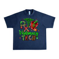 Navy christmas rx pharmacy tech Urban Heavy Tee - MaliasSmallBusiness