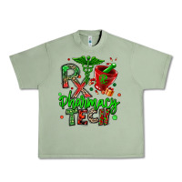 Oil Green christmas rx pharmacy tech Urban Heavy Tee - MaliasSmallBusiness