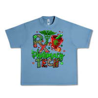 Pebble Blue christmas rx pharmacy tech Urban Heavy Tee - MaliasSmallBusiness