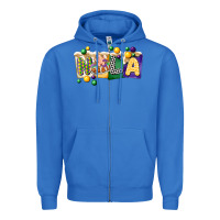 True Royal nola cake mardi gras Zipper Hoodie - CowGirlArtShop