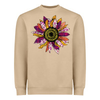 Mushroom sunflower png Heavyweight Sweatshirt - Bettercallsaul