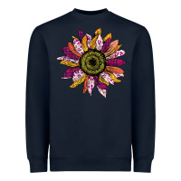Navy sunflower png Heavyweight Sweatshirt - Bettercallsaul