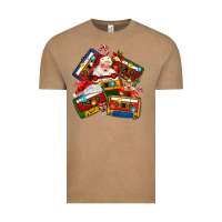 Vintage Coffee christmas cassette tapes Vintage Tee - MaliasSmallBusiness