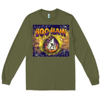 Army Green boo haw tumbler Long Sleeve Tee - BarkalooDesign