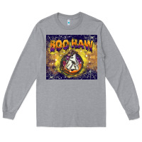 Heather Grey boo haw tumbler Long Sleeve Tee - BarkalooDesign