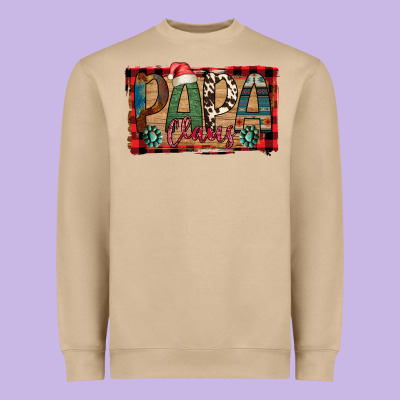 Papa Claus Heavyweight Sweatshirt Designed By Bettercallsaul