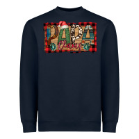 Navy Papa Claus Heavyweight Sweatshirt - Bettercallsaul