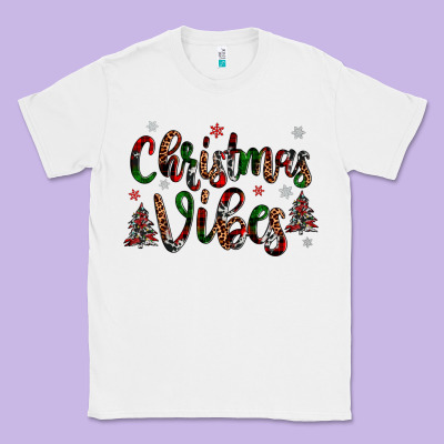 Christmas Vibes Classic Tee Designed By Jahusdesignshop