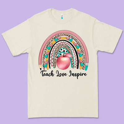 Teach Love Inspire Premium Tee Designed By Jahusdesignshop