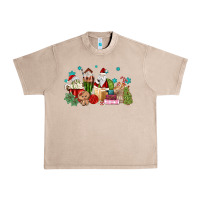 French Oak santa coffee Urban Heavy Tee - MaliasSmallBusiness