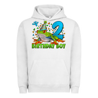 Pigment Lunar Rock birthday boy frog age 2 Urban Hoodie - LillyAllenDesigns