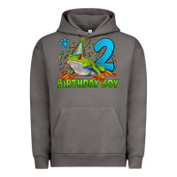 Pigment Tornado birthday boy frog age 2 Urban Hoodie - LillyAllenDesigns