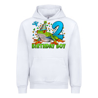 Birthday Boy Frog Age 2 Urban Hoodie | Teevron