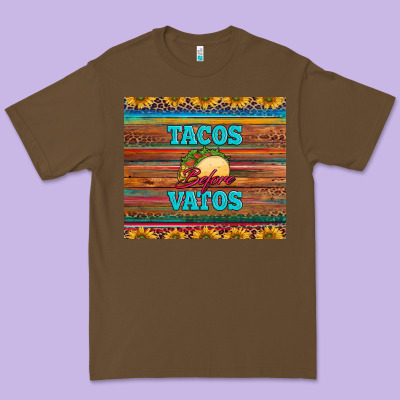 Tacos Before Vatos Premium Tee Designed By Barkaloodesign