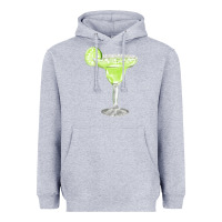 Heather Grey martini fa element Heavyweight Hoodie - FaDigitalArtStudio