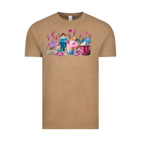 Vintage Coffee Unicorn Coffee Cups Vintage Tee - MaliasSmallBusiness