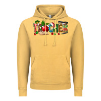 Vintage Mustard christmas teacher Vintage Hoodie - NancyCooperArtShop