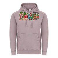 Vintage Zinc christmas teacher Vintage Hoodie - NancyCooperArtShop