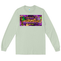 Matcha drink up witches Long Sleeve Tee - BarkalooDesign
