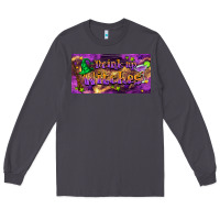 Smoke drink up witches Long Sleeve Tee - BarkalooDesign