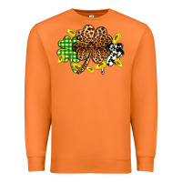 Carrot St. Patrick's Day shamrocks Premium Sweatshirt - OliviaCreatesArt