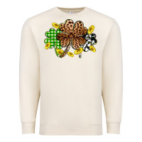 Sandshell St. Patrick's Day shamrocks Premium Sweatshirt - OliviaCreatesArt