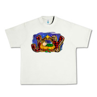 Pistachio baby jesus joy Urban Heavy Tee - MaliasSmallBusiness