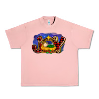 Salmon baby jesus joy Urban Heavy Tee - MaliasSmallBusiness