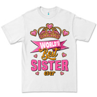 White world's best sister ever Premium Tee - Jasminsmagicworld