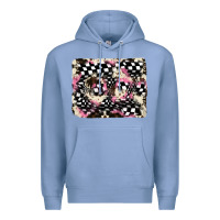 Cowhide Racing Backgraund Premium Hoodie | Teevron