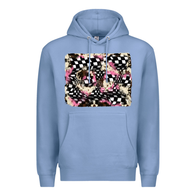 Cowhide Racing Backgraund Premium Hoodie by JahusDesignShop | Teevron