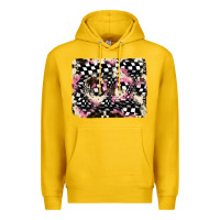 Lemon cowhide racing backgraund Premium Hoodie - JahusDesignShop