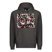 Smoke cowhide racing backgraund Premium Hoodie - JahusDesignShop