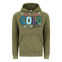 Vintage Olive yes i am cold Vintage Hoodie - MaliasSmallBusiness