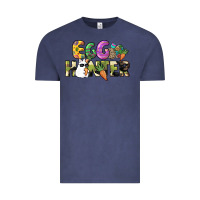 Vintage Denim Egg hunter Vintage Tee - NancyCooperArtShop