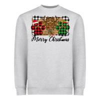 Merry Christmas Paws Heavyweight Sweatshirt | Teevron