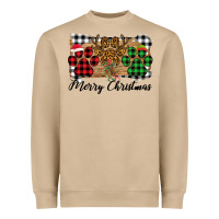 Mushroom merry christmas paws Heavyweight Sweatshirt - Bettercallsaul